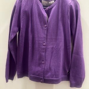 H&M Purple Knit Cardigan